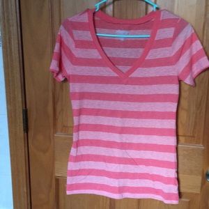 Striped V neck t shirt (Old Navy Vintage fit)